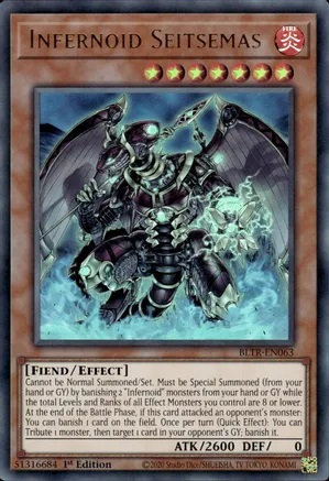 Infernoid Seitsemas - BLTR-EN063 - Ultra Rare - 1st Edition