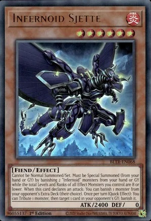 Infernoid Sjette - BLTR-EN068 - Ultra Rare - 1st Edition