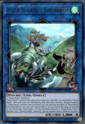 Ritual Beast Ulti-Kimunfalcos - BLTR-EN092 - Ultra Rare - 1st Edition