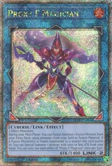 Proxy F Magician - BLTR-EN094 - Quarter Century Secret Rare - 1st Edition