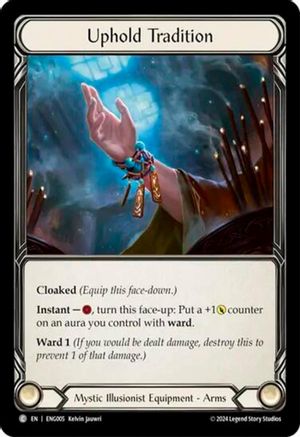 Uphold Tradition - ENG005 - Common