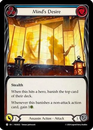 Minds Desire (Blue) - NUU022 - Common