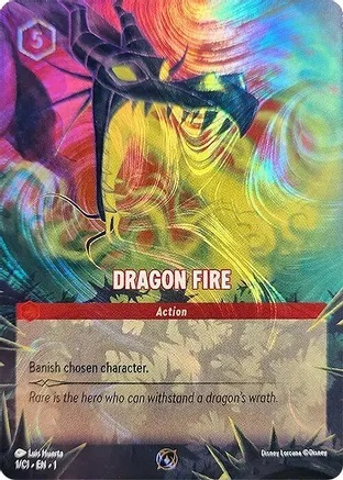 Dragon Fire - 1 - Promo - Holo Foil