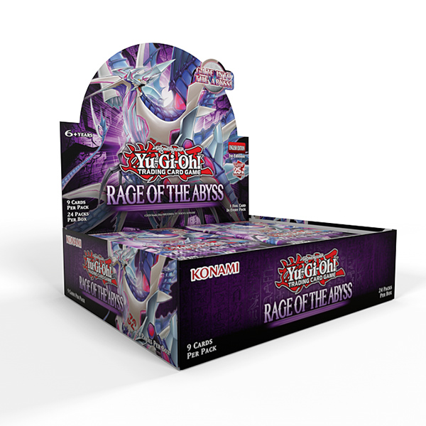Rage of the Abyss 1st Edition Booster Display