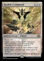 Kozilek's Command - Foil - Prerelease Promo