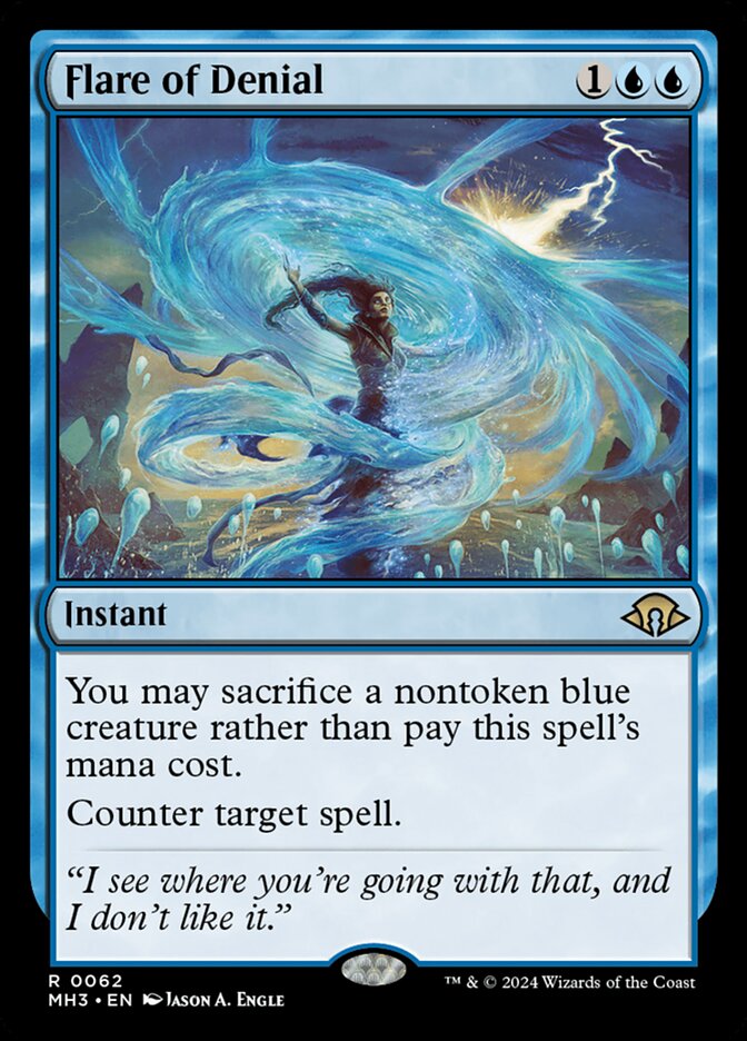 Flare of Denial - Foil - Prerelease Promo