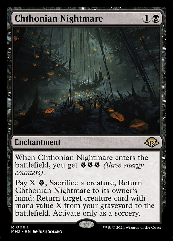 Chthonian Nightmare - Foil - Prerelease Promo