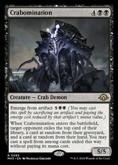 Crabomination - Foil - Prerelease Promo