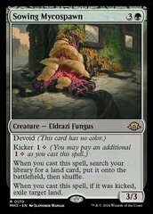 Sowing Mycospawn - Foil - Prerelease Promo