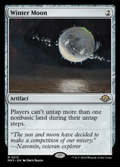 Winter Moon - Foil - Prerelease Promo