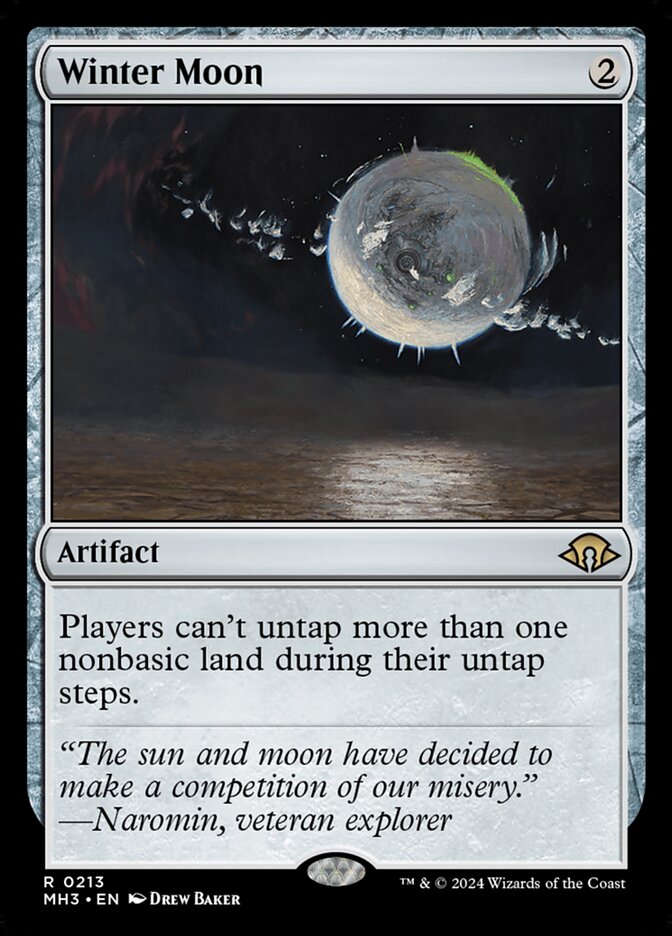 Winter Moon - Foil - Prerelease Promo