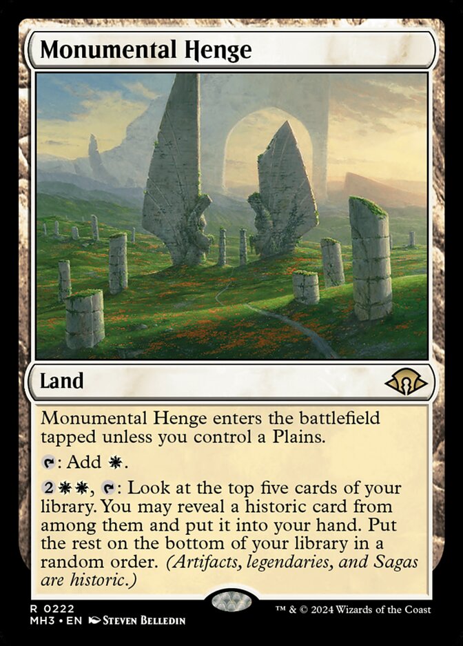 Monumental Henge - Foil - Prerelease Promo