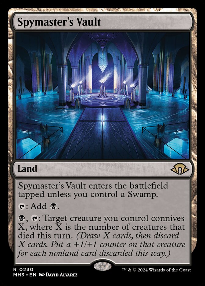 Spymasters Vault - Foil - Prerelease Promo