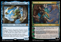 Tamiyo, Inquisitive Student // Tamiyo, Seasoned Scholar - Foil - Prerelease Promo