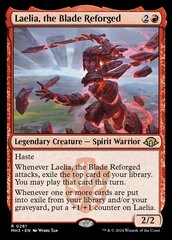 [DEPRECATED] (Do not exist) Laelia, the Blade Reforged - Foil - Prerelease Promo