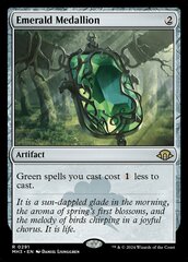 [DEPRECATED] (Do not exist) Emerald Medallion - Foil - Prerelease Promo