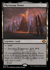 [DEPRECATED] (Do not exist) Phyrexian Tower - Foil - Prerelease Promo