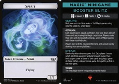 Magic Minigame: Booster Blitz // Spirit (003) Double-Sided Token