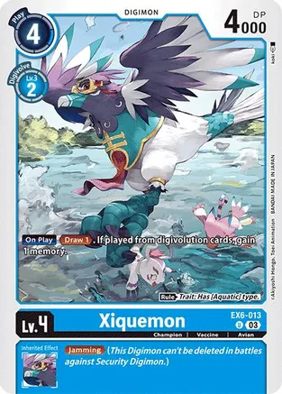 Xiquemon - EX6-013 - U