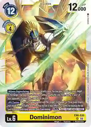 Dominimon - EX6-030 - SR - Foil