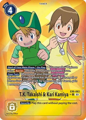 T.K. Takaishi & Kari Kamiya - EX6-063 - U (Box Promotion Pack: Infernal Ascension) - Foil