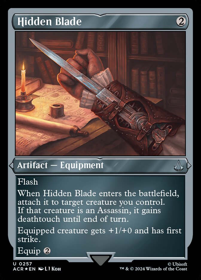 Hidden Blade - Foil Etched