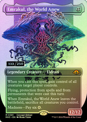 Emrakul, the World Anew - Foil - Serialized