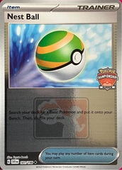 Nest Ball - 181/198 - European International Championships Promo - Reverse Holo