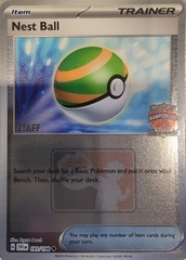 Nest Ball - 181/198 - Staff North American International Championships Promo - Reverse Holo