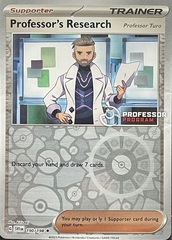 Professor's Research (Professor Turo) - 190/198 - Professor Program Promo - Reverse Holo