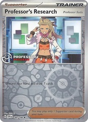 Professor's Research (Professor Sada) - 189/198 - Professor Program Promo - Reverse Holo
