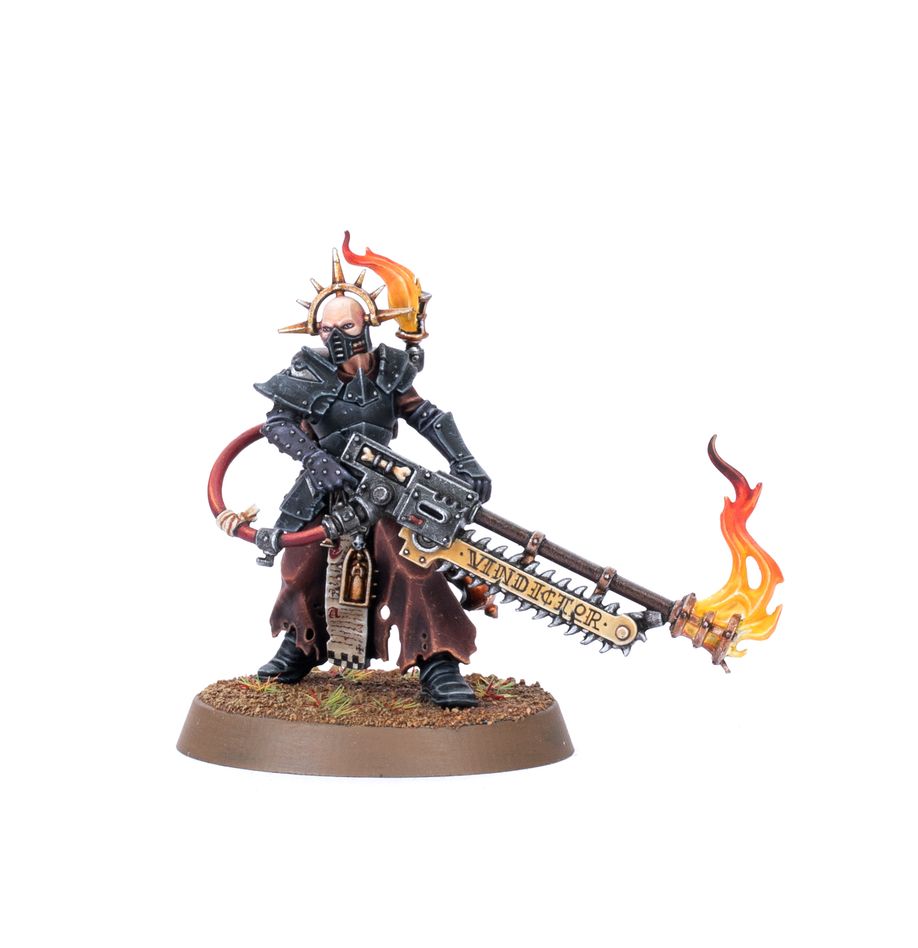 Ministorum Priest with Vindicator 52-51