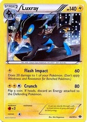 Luxray - 46/99 - Promotional - Cracked Ice Holo Dark Blisters Exclusive