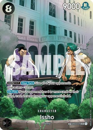 Issho (SP) - OP03-078 - SR - Foil