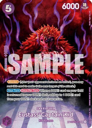 EustassCaptainKid (SP) - OP05-074 - SR - Foil