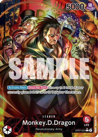 one piece card game dragon OP01-114 X.Drake Rare English TCG have for your premier collection. OP12-094 Monkey.D.Dragon : Super Rare