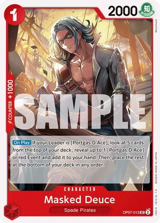 Masked Deuce - OP07-013 - UC