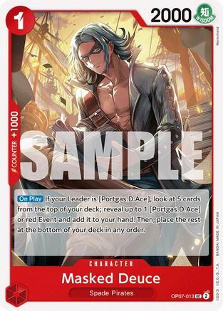 Masked Deuce - OP07-013 - UC