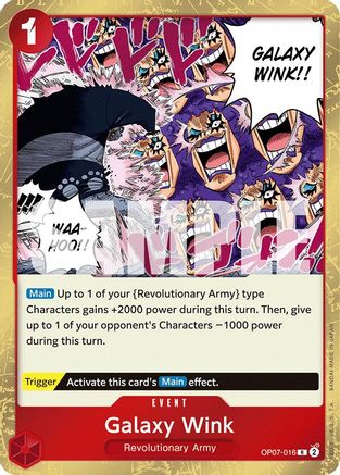 Galaxy Wink - OP07-016 - R - Foil