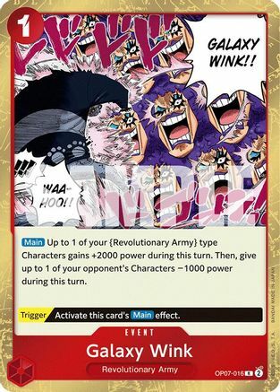 Galaxy Wink - OP07-016 - R - Foil