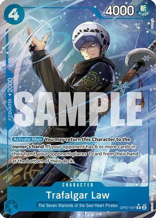Trafalgar Law - OP07-047 - R - Parallel - Foil