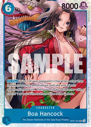 Boa Hancock - OP07-051 - SR - Foil