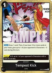 Tempest Kick - OP07-096 - R - Foil