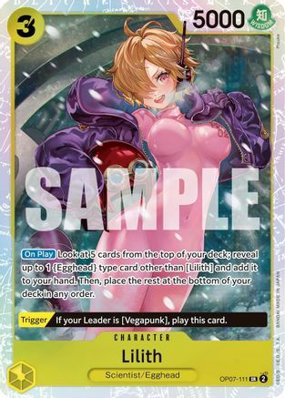 Lilith - OP07-111 - SR - Foil