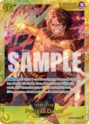 Portgas.D.Ace - OP07-119 - SEC - Foil