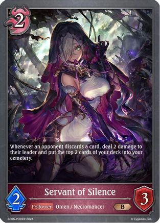 Servant of Silence - BP05-P39EN - P - Foil