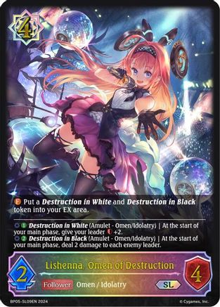 Lishenna, Omen of Destruction - BP05-SL09EN - SL - Foil