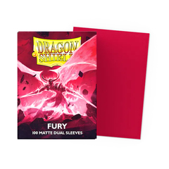 Dragon Shield - Dual Matte Fury 100 Count Standard Sleeves