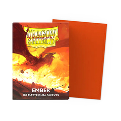 Dragon Shield - Ember - Matte Dual Sleeves