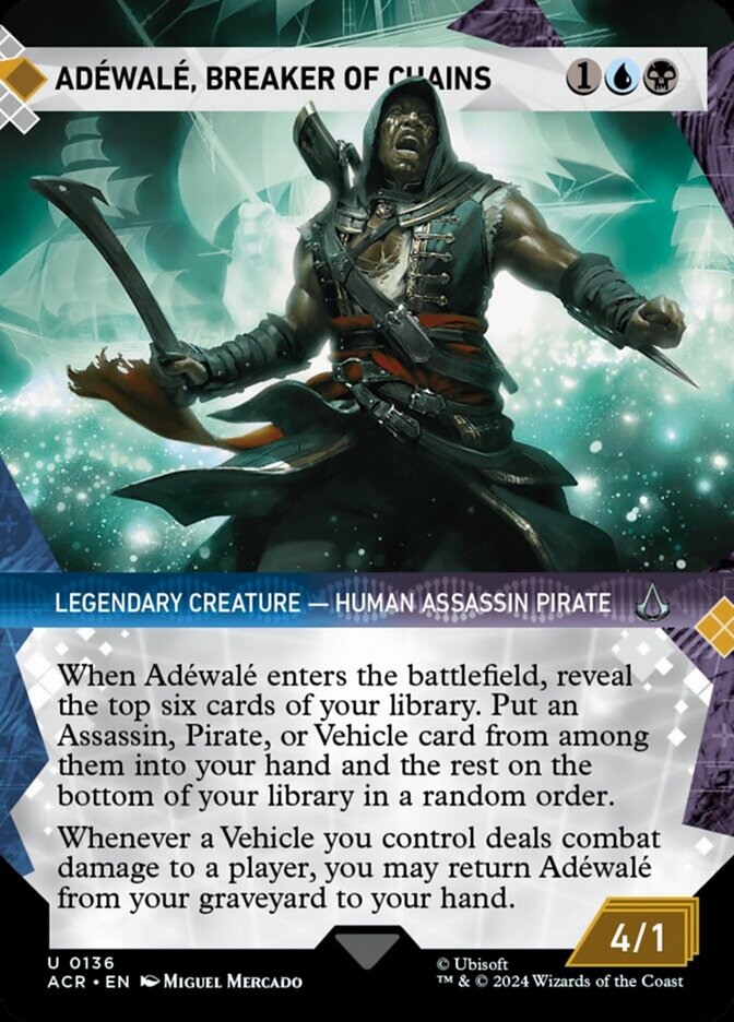 Adewale, Breaker of Chains - Foil - Showcase